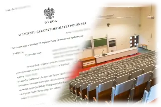 Obrazek do tematu dotyczącego wyroku przywracającego do pracy Klienta kancelarii w Uniwersytecie Przyrodniczym w Lublinie